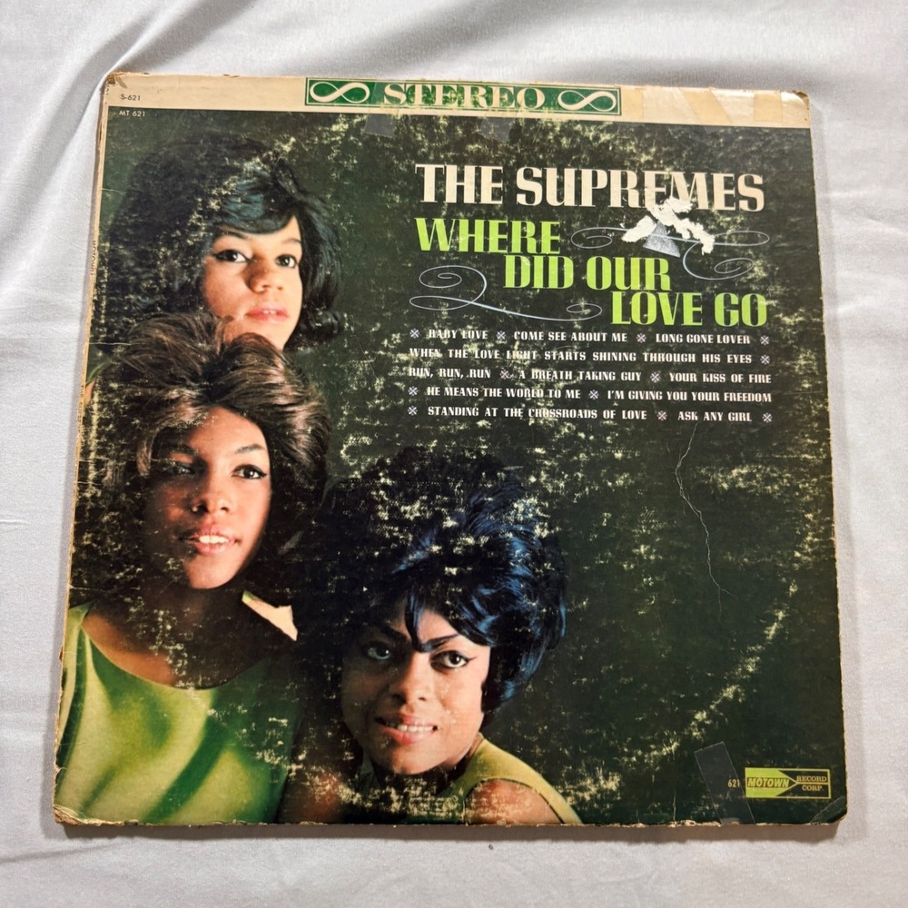 The Supremes Where Did Our Love Go Vinyl LP 1964 Motown Stereo Diana Ross Soul